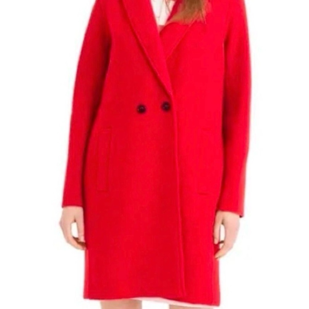 Daphne topcoat in Italian boiled wool